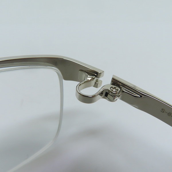 実際に弊社で買取させて頂いた999.9/フォーナインズ 度入り眼鏡/メガネフレーム S-840Tの画像 7枚目