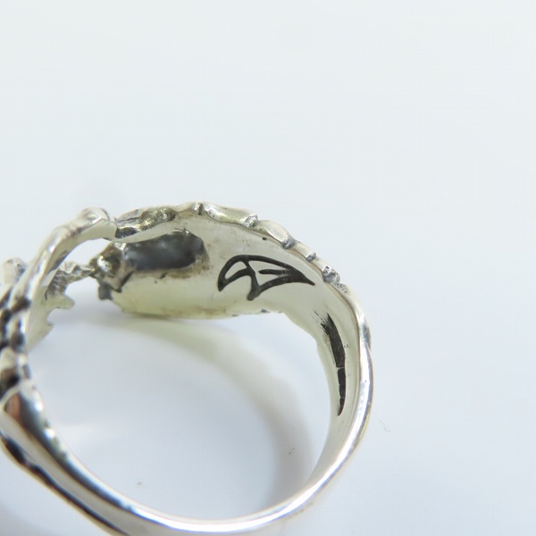 実際に弊社で買取させて頂いたCRAZY PIG/クレイジーピッグ HANDS OF LOVE/ハンズオブラブ リング 19.5号の画像 6枚目