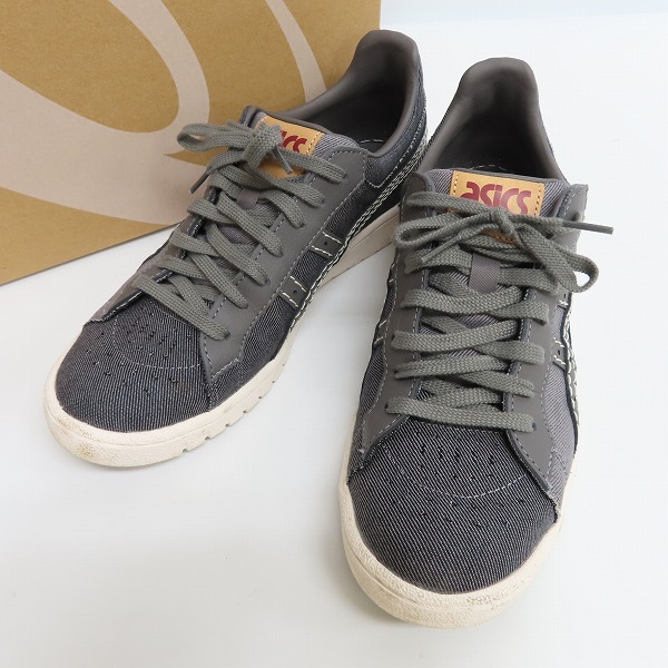 実際に弊社で買取させて頂いたasics/アシックス GEL-PTG for atmos OKAYAMA DENIM デニム地 スニーカー 1201A561-020/26.5
