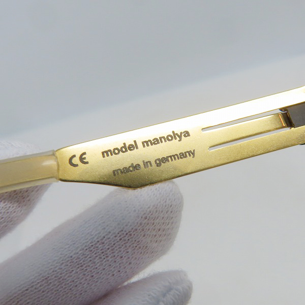 実際に弊社で買取させて頂いたic! berlin/アイシーベルリン manolya メタル サングラス/アイウェアの画像 6枚目