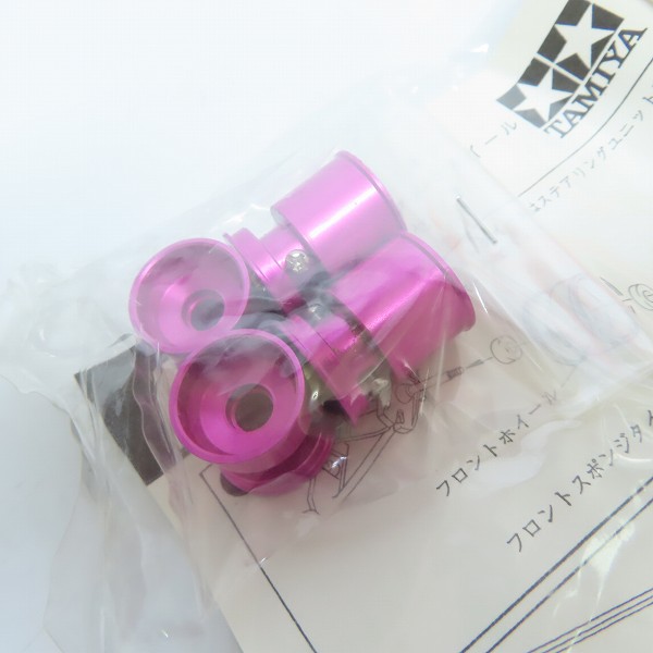 実際に弊社で買取させて頂いた【未開封】TAMIYA/タミヤ 限定商品 ミニ F-1/ミニF アルミホイールセットの画像 3枚目