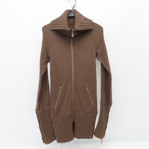 実際に弊社で買取させて頂いたLGB/ルグランブルー ZIP UP ニット ジップアップ ジャケット 24CRB/0