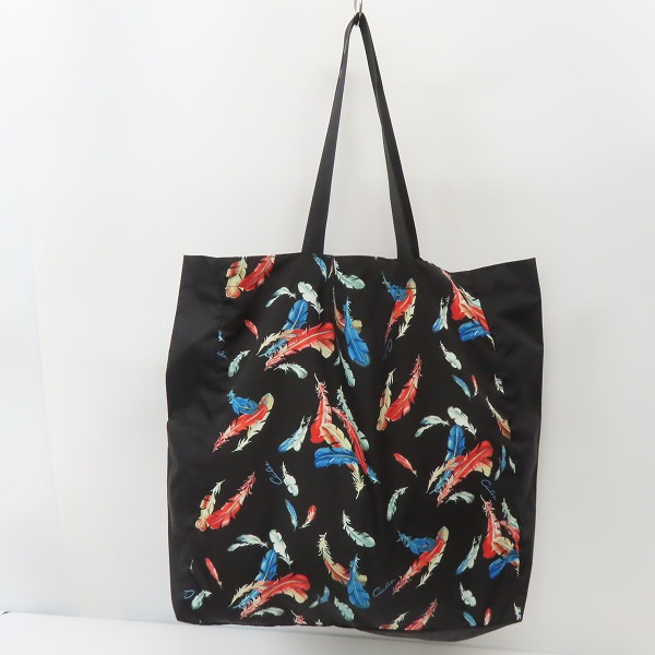 実際に弊社で買取させて頂いたCALEE/キャリー フェザーパターン トートバッグ CL-21SS002FEA SPの画像 1枚目
