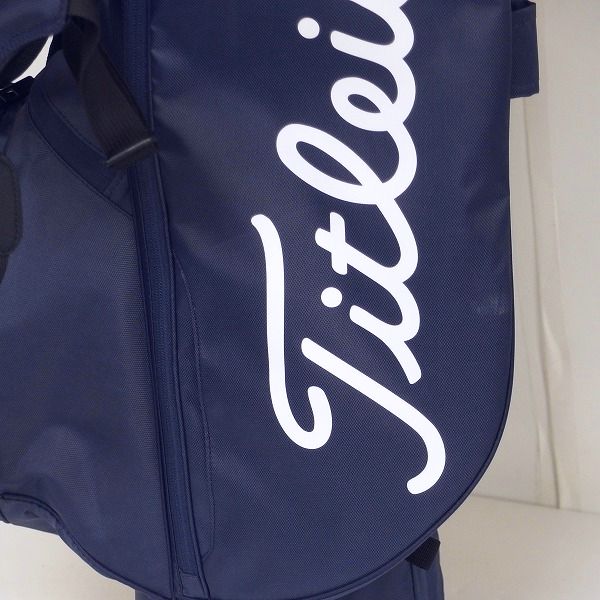 実際に弊社で買取させて頂いたTitleist/タイトリスト Players 4/プレイヤーズ4 TB21SX4 NV スタンドキャディバッグ ネイビーの画像 6枚目