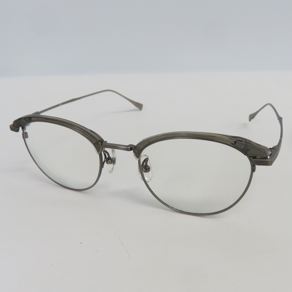 実際に弊社で買取させて頂いた999.9/フォーナインズ Titanium ブロー  M-66 アイウエア/メガネフレーム