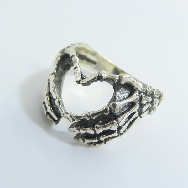 実際に弊社で買取させて頂いたCRAZY PIG/クレイジーピッグ HANDS OF LOVE/ハンズオブラブ リング 19.5号