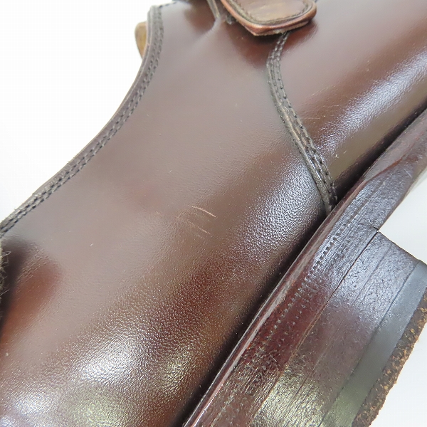 実際に弊社で買取させて頂いたJalan Sriwijaya/ジャランスリワヤ UNITED ARROWS green label relaxing モンクストラップ レザーシューズ 98550/39の画像 6枚目
