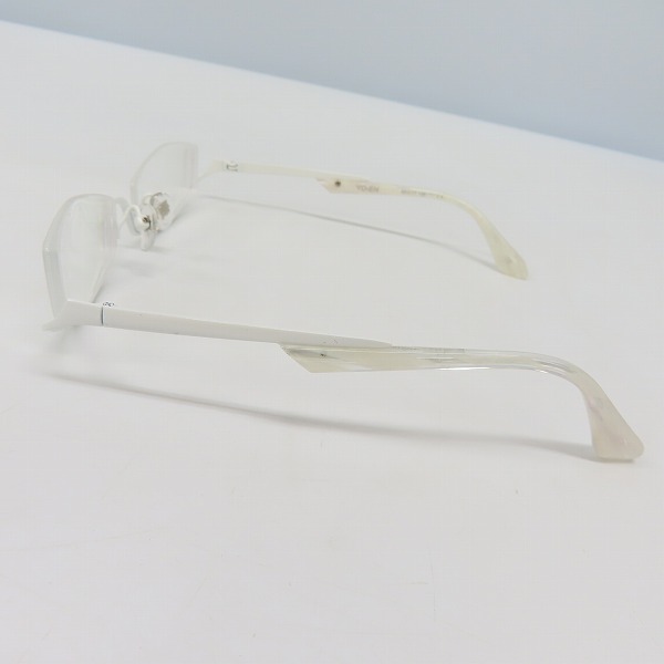 実際に弊社で買取させて頂いたLess than human/レスザンヒューマン  YO-EN アンダーリム 度入り 眼鏡/メガネフレームの画像 2枚目