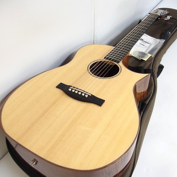 実際に弊社で買取させて頂いた★【難有り】Headway/ヘッドウェイ HGAF-5100SE/FMY-C NA エレアコ/アコースティックギター ギグケース付の画像 0枚目