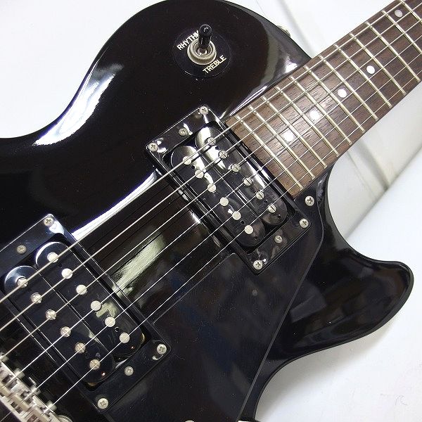 実際に弊社で買取させて頂いた★Epiphone/エピフォン Les Paul Studio Ebony/レスポール スタジオ エレキギターの画像 4枚目