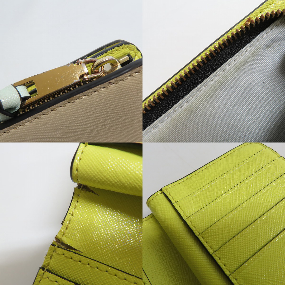 実際に弊社で買取させて頂いたMARC JACOBS/マークジェイコブス SNAPSHOT/スナップショット コンパクトウォレット  M0013356 の画像 9枚目