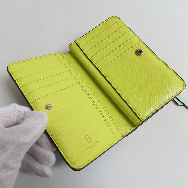 実際に弊社で買取させて頂いたMARC JACOBS/マークジェイコブス SNAPSHOT/スナップショット コンパクトウォレット  M0013356 の画像 3枚目