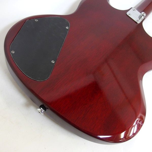 実際に弊社で買取させて頂いた★Epiphone/エピフォン SG Special チェリー ボルトオンネック エレキギター ソフトケース付の画像 7枚目