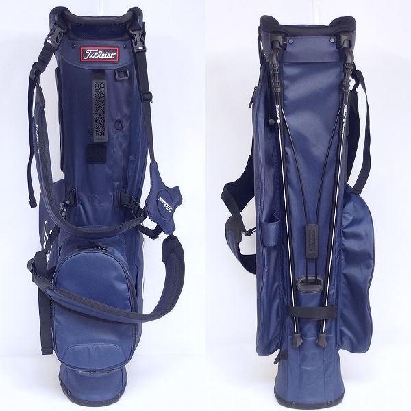 実際に弊社で買取させて頂いたTitleist/タイトリスト Players 4/プレイヤーズ4 TB21SX4 NV スタンドキャディバッグ ネイビーの画像 2枚目