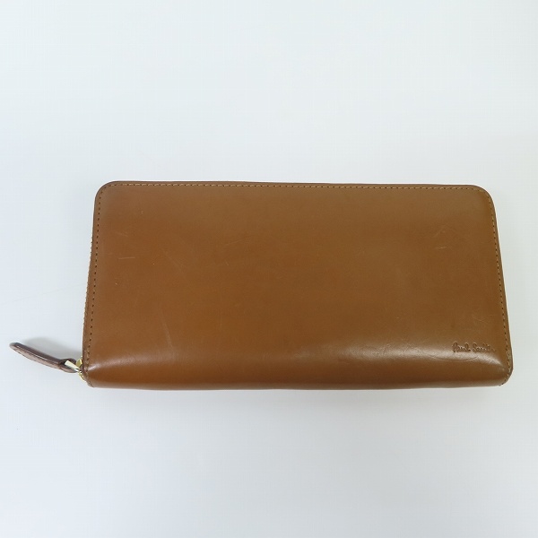 実際に弊社で買取させて頂いたPaulSmith/ポールスミス レザー ラウンドファスナー ウォレット/財布