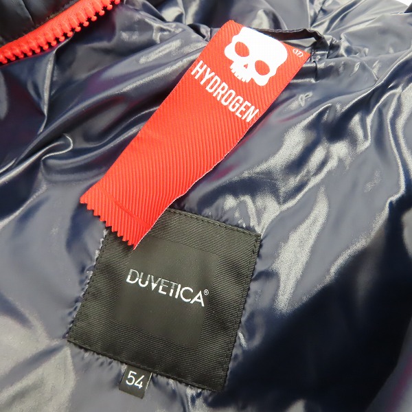 実際に弊社で買取させて頂いたHYDROGEN×DUVETICA/ハイドロゲン×デュベティカ DIONISIO ダウンジャケット 54 の画像 2枚目