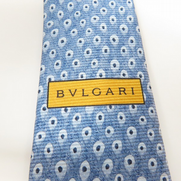 実際に弊社で買取させて頂いたBVLGARI/ブルガリ 総柄 ネクタイ の画像 1枚目