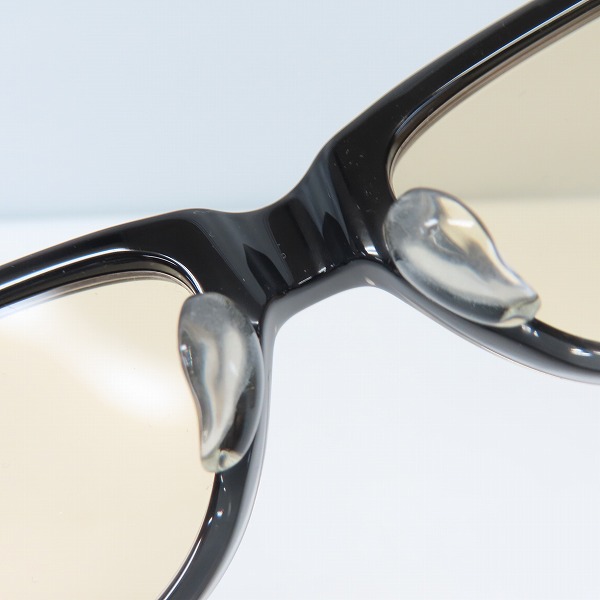 実際に弊社で買取させて頂いた999.9/フォーナインズ カラーレンズ 眼鏡/メガネフレーム ウェリントン/フルリム NP-91の画像 4枚目