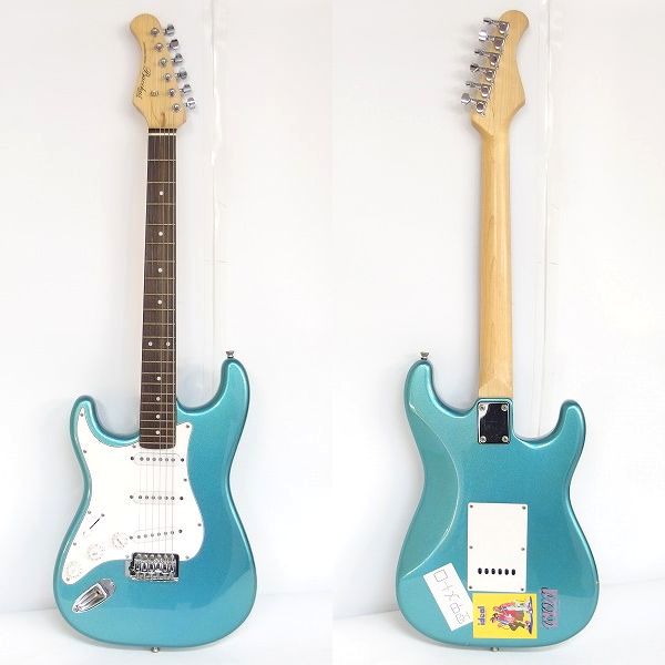 実際に弊社で買取させて頂いた★Bacchus/バッカス Universe Series ストラトキャスターType レフティ/左利き用 ギグケース付 の画像 1枚目