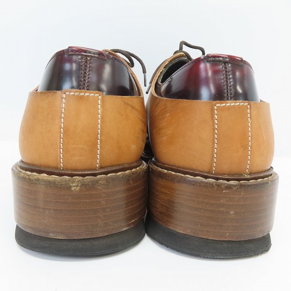 実際に弊社で買取させて頂いたMIHARA YASUHIRO×Diego Vanassibara/ミハラヤスヒロ×ディエゴ・バナシバラ ダブルアッパーソールシューズ/7の画像 1枚目