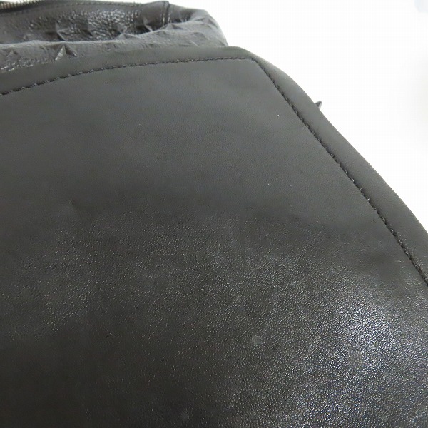 実際に弊社で買取させて頂いたJIMMY CHOO/ジミーチュウ LENNOX スターエンボス バックパック/リュックサックの画像 6枚目