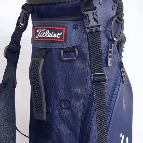 実際に弊社で買取させて頂いたTitleist/タイトリスト Players 4/プレイヤーズ4 TB21SX4 NV スタンドキャディバッグ ネイビーの画像 4枚目