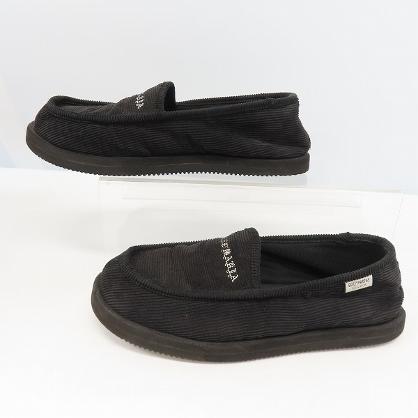 実際に弊社で買取させて頂いたWACKOMARIA×SUICOKE/ワコマリア×スイコック ロゴ スウェード スリッポン OG-105CoWM-B/28の画像 3枚目