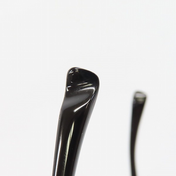 実際に弊社で買取させて頂いた999.9/フォーナインズ ハーフリム メガネ/眼鏡フレーム ブラック NPN-910の画像 7枚目