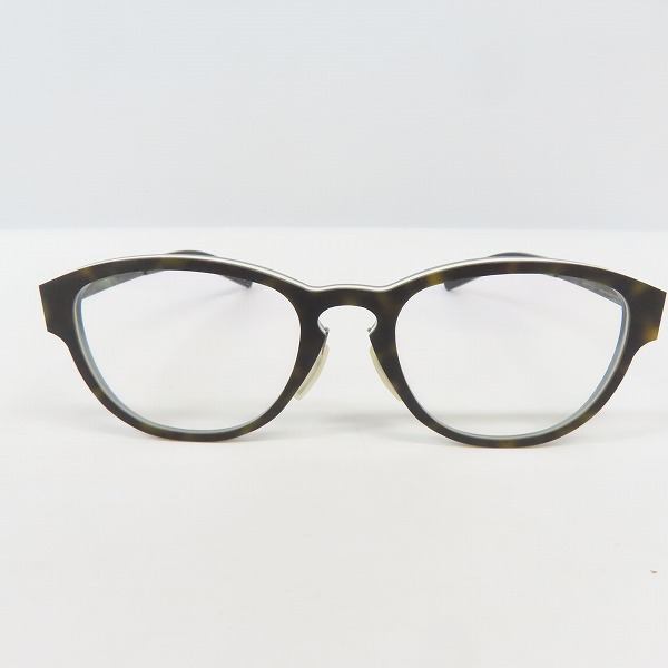 実際に弊社で買取させて頂いたic! berlin/アイシーベルリン linearity メタル/セル デミ柄 眼鏡/メガネフレーム/アイウェアの画像 1枚目