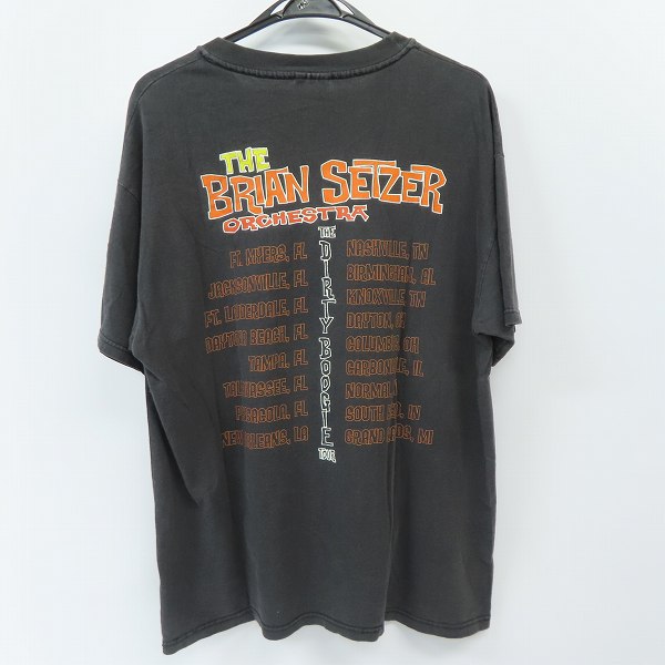 実際に弊社で買取させて頂いたBrian Setzer/ブライアン・セッツァー 半袖Tシャツ バンドTシャツ/Lの画像 1枚目