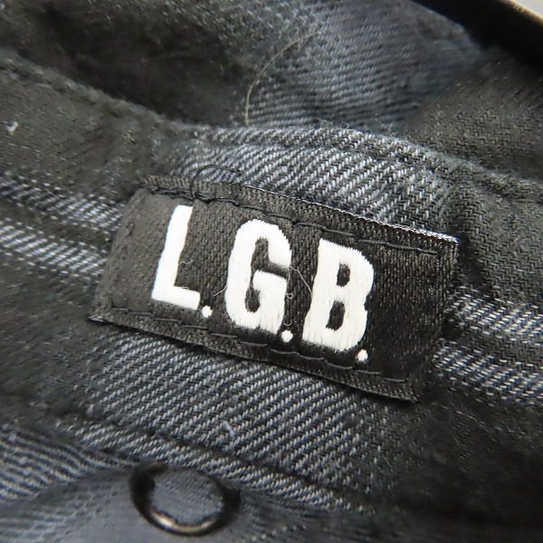 実際に弊社で買取させて頂いたLGB/ルグランブルー SHIRT-G/MID+BREACH グラデーション チェックシャツ 6106HCC/0の画像 2枚目