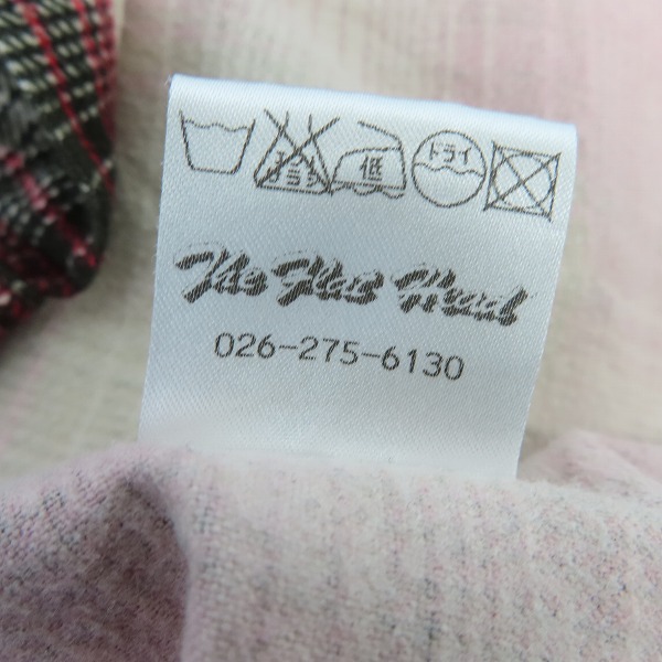 実際に弊社で買取させて頂いたTHE FLAT HEAD/フラットヘッド チェック柄 長袖 シャツ 40の画像 4枚目