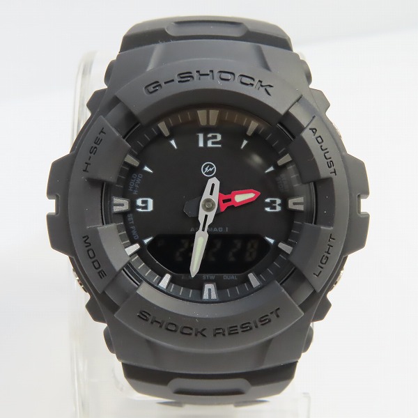 実際に弊社で買取させて頂いたG-SHOCK×the pool aoyama×Fragment Design/G-ショック×ザ プール青山×フラグメントデザイン 腕時計 ブラック G-100-1BJF