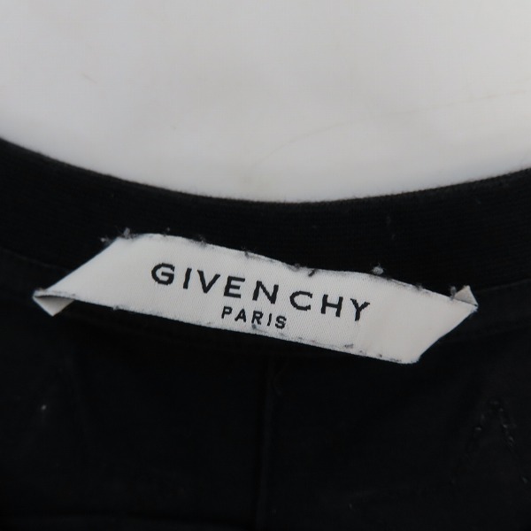 実際に弊社で買取させて頂いたGIVENCHY/ジバンシイ 16SS スターワッペン半袖Tシャツ 16S 7200 651/Mの画像 2枚目