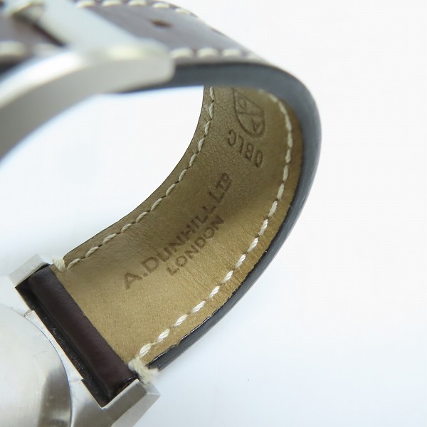 実際に弊社で買取させて頂いたdunhill/ダンヒル FRID 8051 クオーツ腕時計【動作未確認】の画像 4枚目