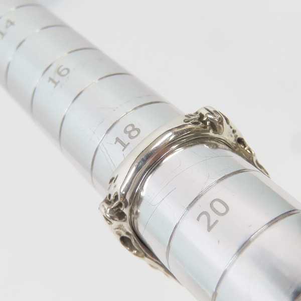 実際に弊社で買取させて頂いたALEX STREETER/アレックスストリーター エンジェルハートリング リングオブファイア K18ゴールドスター/19号の画像 7枚目