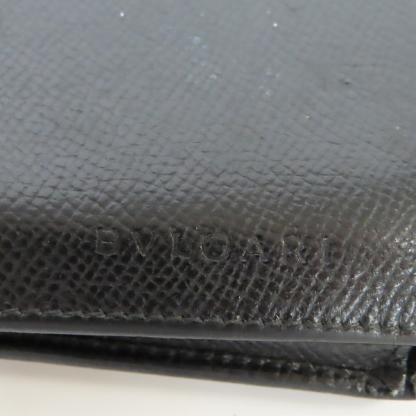 実際に弊社で買取させて頂いたBVLGARI/ブルガリ ロゴマーク 二つ折り レザー財布の画像 3枚目
