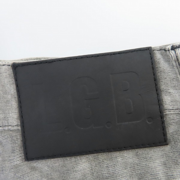 実際に弊社で買取させて頂いたLGB/ルグランブルー SARROUEL ベロア サルエル パンツ 00381/25の画像 2枚目