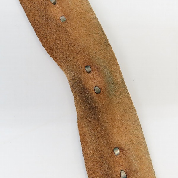 実際に弊社で買取させて頂いたNUMBER (N)INE/ナンバーナイン スタッズ レザーベルトの画像 8枚目