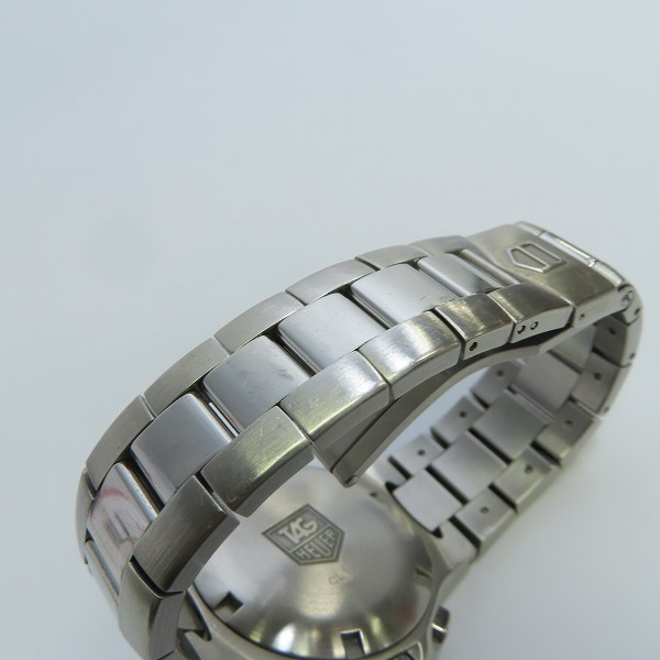 実際に弊社で買取させて頂いたTAG HEUER/タグホイヤー キリウム クロノグラフ CL1211【動作未確認】の画像 7枚目