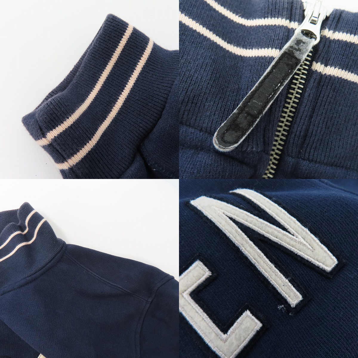 実際に弊社で買取させて頂いたHYDROGEN/ハイドロゲン ロゴ スウェットジップブルゾン/Lの画像 7枚目