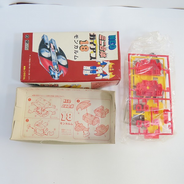 実際に弊社で買取させて頂いた【未組立】アオシマ ミニ合体 アクロバンチ バンチャーアロー/ガイアス モンカルム/マーベリック 3点セットの画像 3枚目