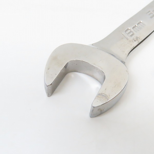 実際に弊社で買取させて頂いたSnap-on/スナップオン 12角/10～19mm ショートコンビネーションレンチ OEXM10B～OEXM19B 10本セットの画像 5枚目