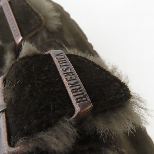 実際に弊社で買取させて頂いたBIRKEN STOCK/ビルケンシュトック ボアサンダル /24.0の画像 7枚目