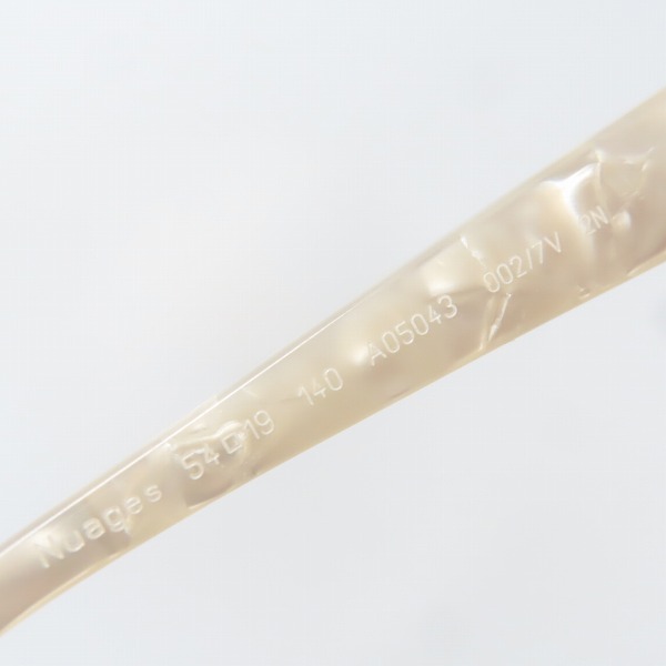 実際に弊社で買取させて頂いたalain mikli/アランミクリ セルフレーム/フルリム サングラス/アイウェア A05043 002 の画像 7枚目