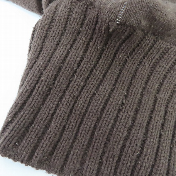 実際に弊社で買取させて頂いたLGB/ルグランブルー ZIP UP ニット ジップアップ ジャケット 24CRB/0の画像 8枚目