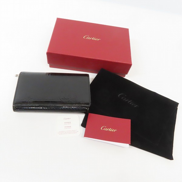 実際に弊社で買取させて頂いたCartier/カルティエ ハッピーバースデー 二つ折り 財布 CRL3001242の画像 8枚目