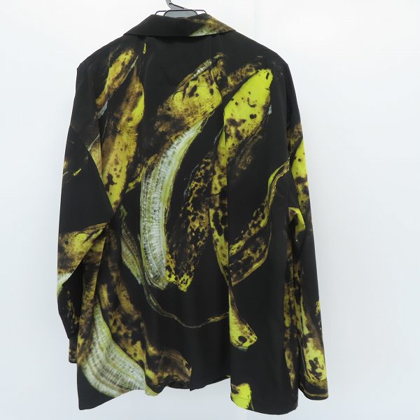 実際に弊社で買取させて頂いたLAD MUSICIAN/ラッドミュージシャン バナナ プリント ビッグシャツ/44の画像 1枚目