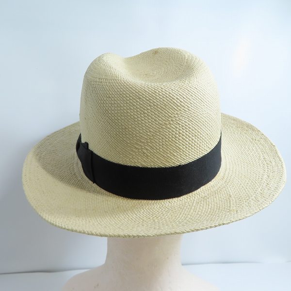 実際に弊社で買取させて頂いたWACKO MARIA×東京 HAT ROCKERS/ワコマリア×トウキョウハットロッカーズ ストローハット パナマハット/XLの画像 3枚目