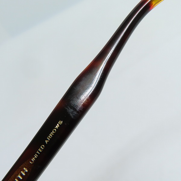 実際に弊社で買取させて頂いたBEAUTY & YOUTH UNITED ARROWS by KANEKO OPTICAL/ユナイテッドアローズ×金子眼鏡店 John メガネフレームの画像 8枚目